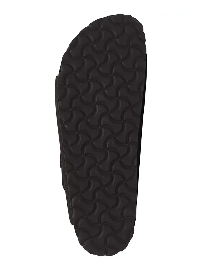 Женские сандалии Arizona Soft Footbed из замши и кожи от Finish Line Birkenstock — изображение 6 из 6, коричневый