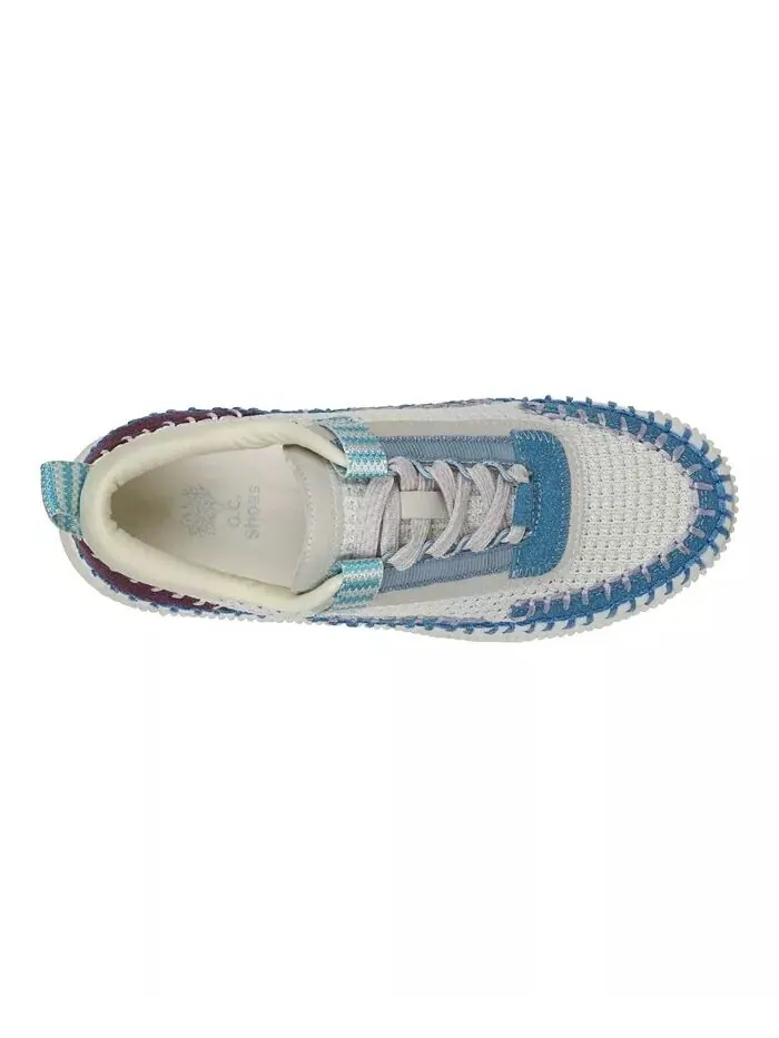 Женские кроссовки Ceci на шнуровке GC Shoes — изображение 4 из 5, синий