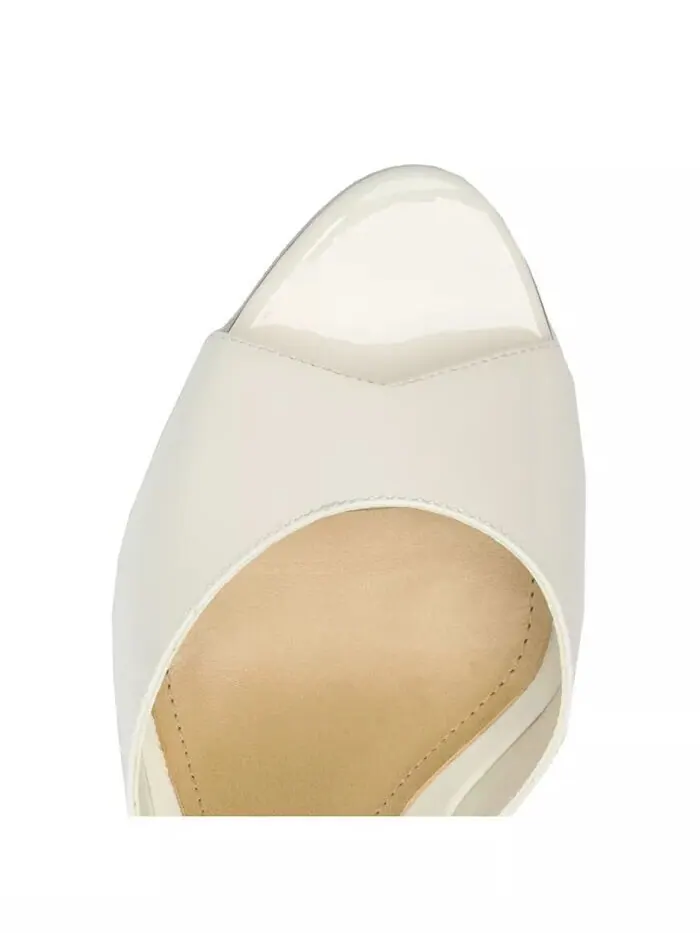 Женские сандалии Cloe Round Toe Schutz — изображение 9 из 12, белый
