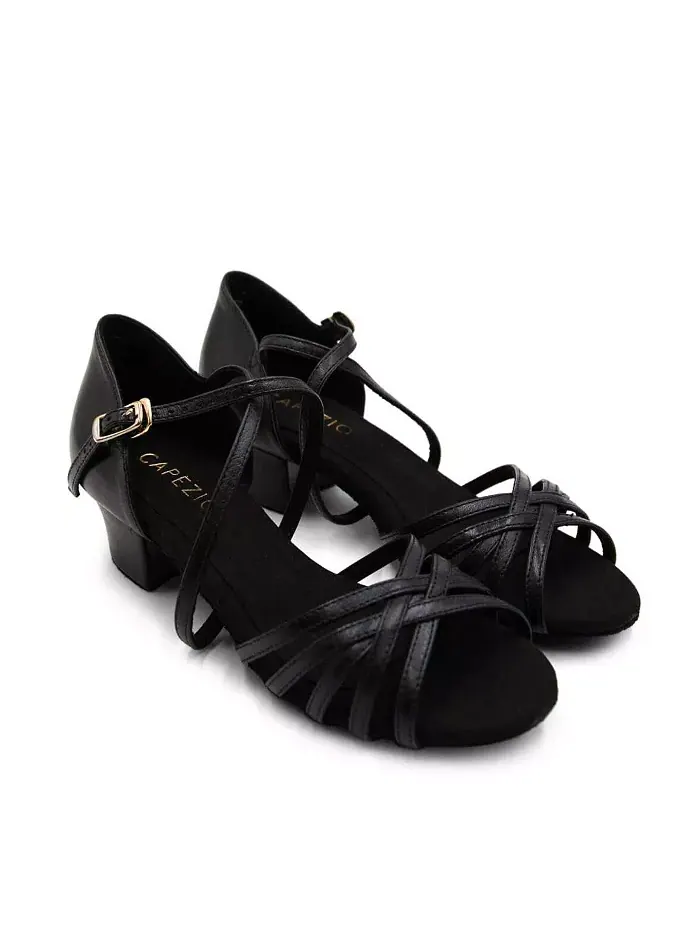 Бальные туфли Rebecca 1,5 дюйма Capezio — изображение 3 из 6, черный