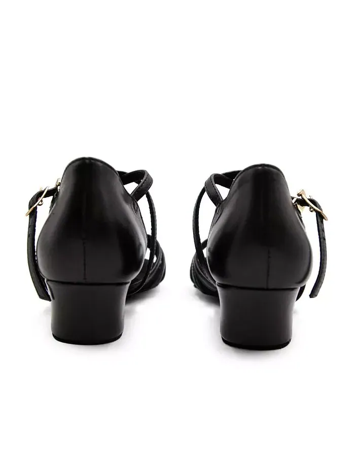 Бальные туфли Rebecca 1,5 дюйма Capezio — изображение 4 из 6, черный