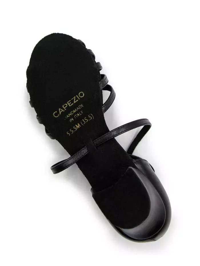 Бальные туфли Rebecca 1,5 дюйма Capezio — изображение 5 из 6, черный