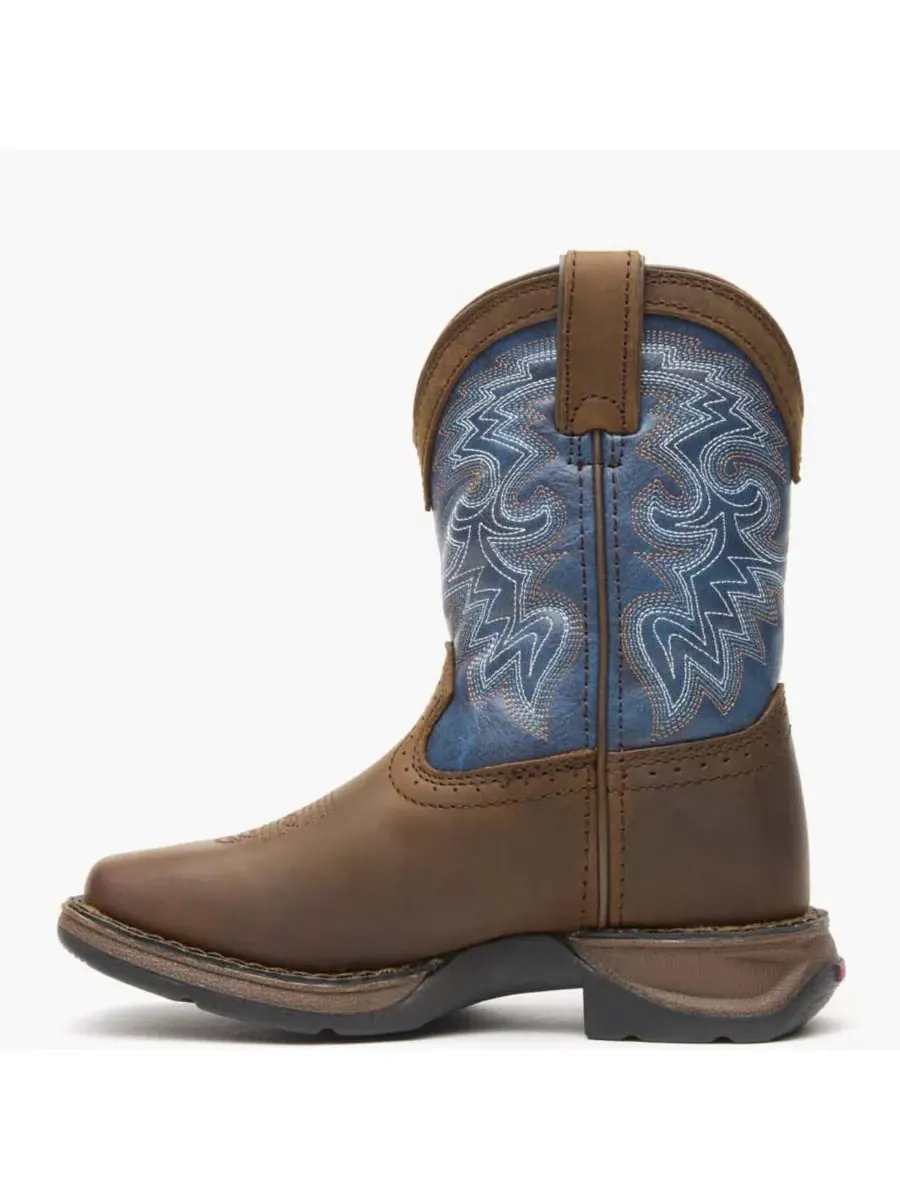 Детский бунтарь Lil' Rebel от Kids' Western Boot Durango — изображение 5 из 7, темный коричневый синий