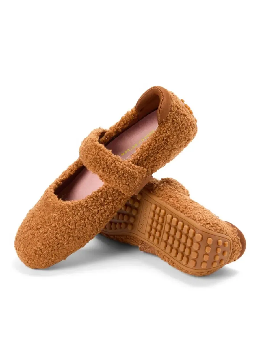 Женские трусики Haddy Teddy Flat Dearfoams — изображение 3 из 5, цвет виски
