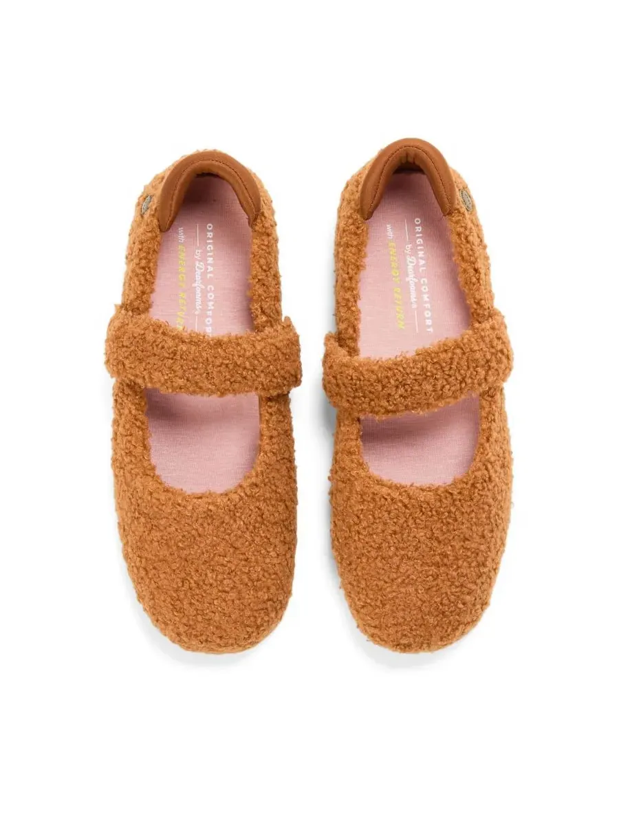Женские трусики Haddy Teddy Flat Dearfoams — изображение 4 из 5, цвет виски