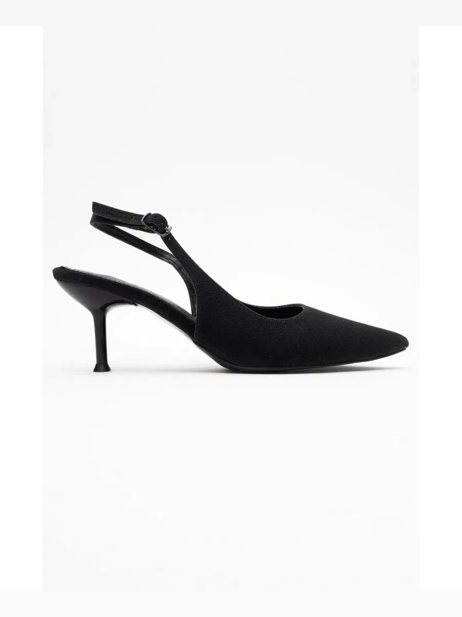 Туфли Caisa на каблуке-шпильке Prologue Shoes — изображение 2 из 3, черный