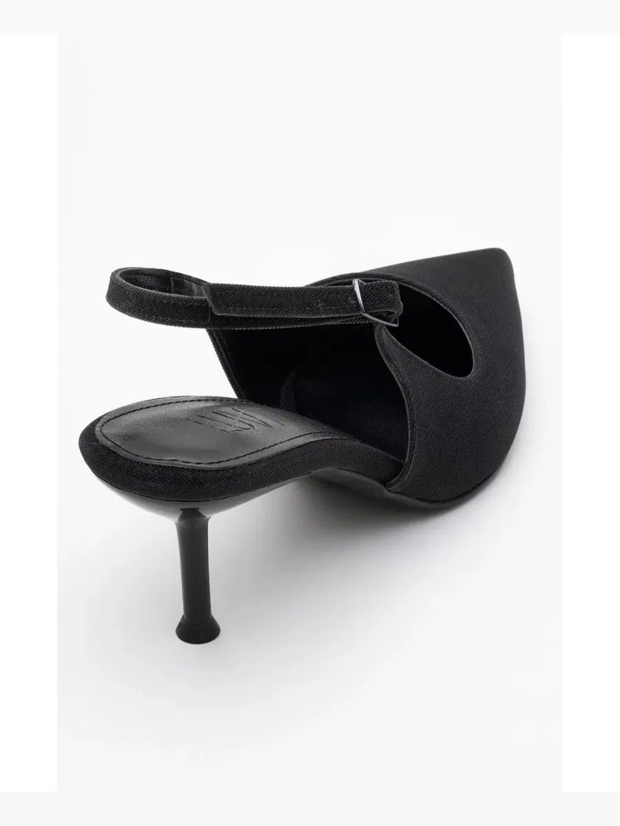 Туфли Caisa на каблуке-шпильке Prologue Shoes — изображение 3 из 3, черный