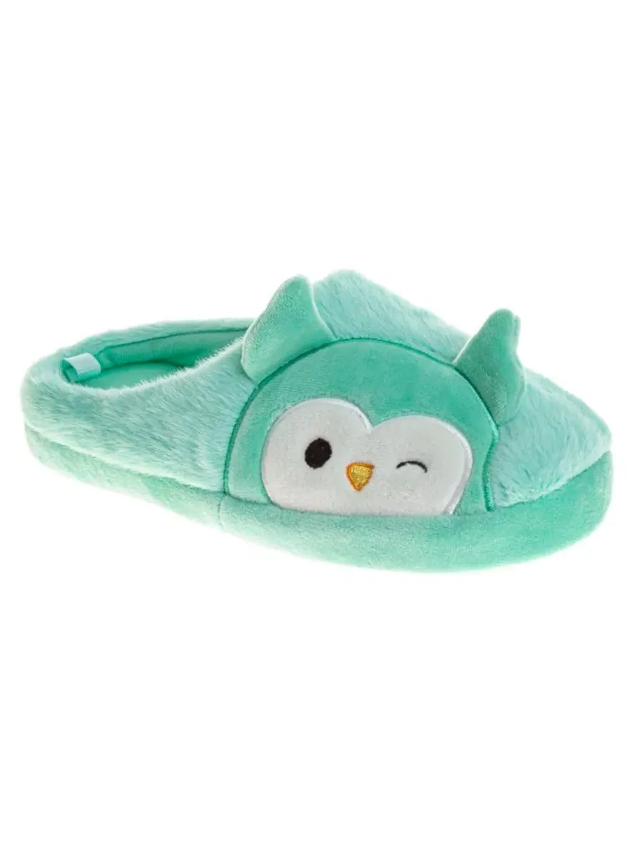 Тапочки женские с открытым носком Winston the Owl Squishmallows