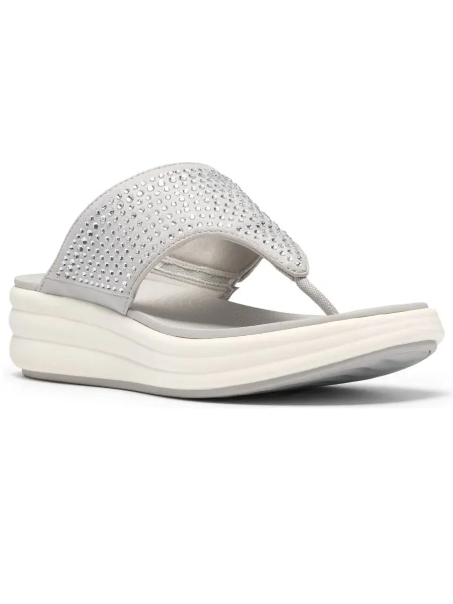 Сандалии-вьетнамки с клином Drift Jaunt Clarks