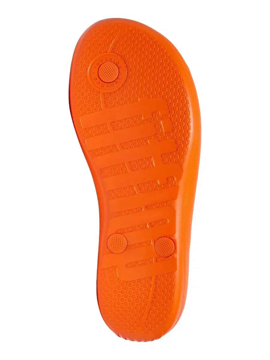 Сандалии-вьетнамки с микрокристаллами iQushion Sparkle FitFlop — изображение 4 из 5, оранжевый