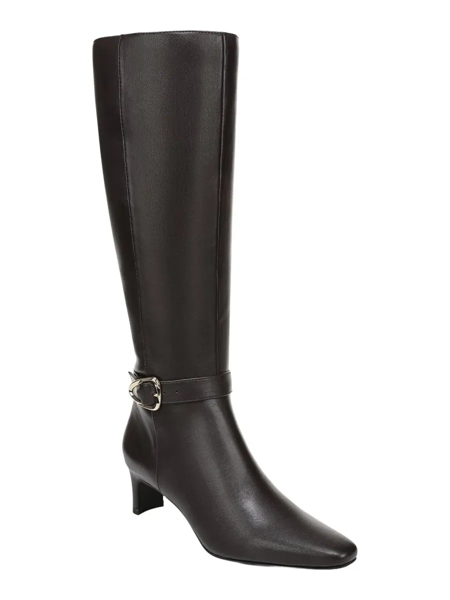 Женские сапоги до колена с широкой посадкой для икр Faris Zip Wide Calf Tall Snip Toe LifeStride — изображение 1 из 5