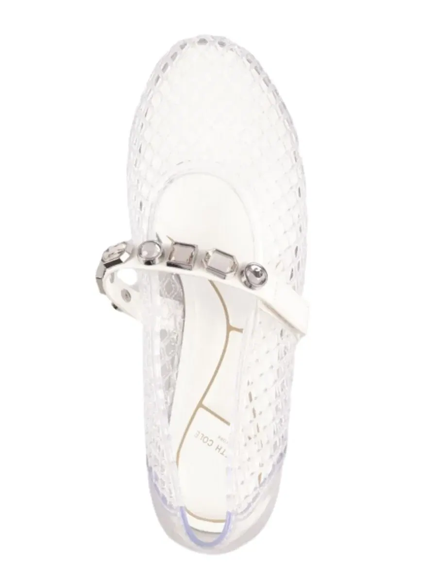 Женские балетки Jazzy Jelly Mary Jane Kenneth Cole New York — изображение 4 из 8, прозрачный
