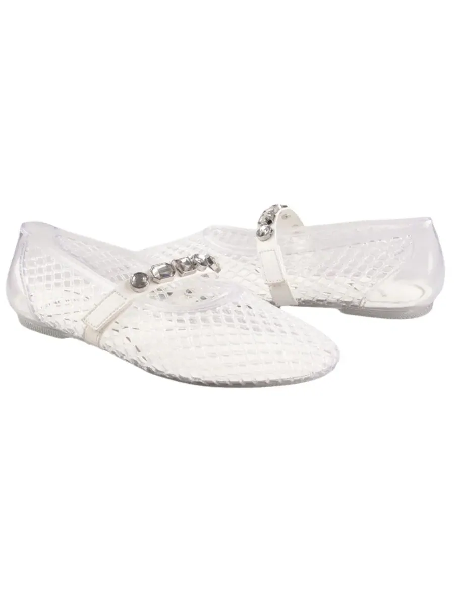 Женские балетки Jazzy Jelly Mary Jane Kenneth Cole New York — изображение 8 из 8, прозрачный