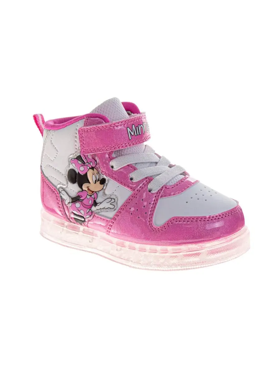 Кроссовки с принтом Minnie Mouse Disney — изображение 1 из 8, розовый белый