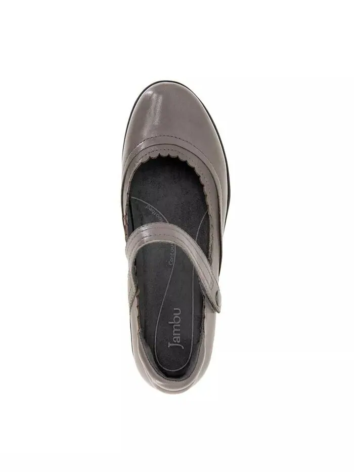 Женские туфли Tess Round Toe Flats Jambu — изображение 3 из 6, серый