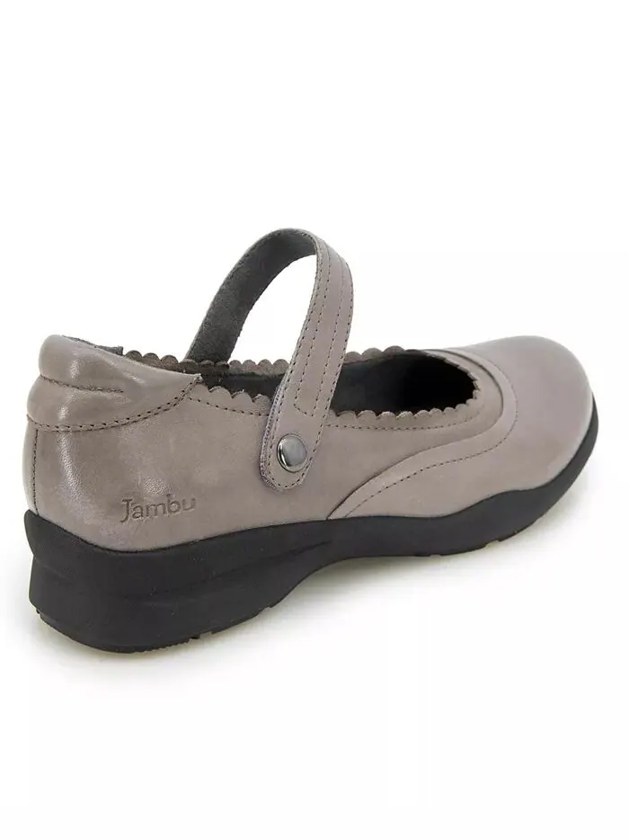 Женские туфли Tess Round Toe Flats Jambu — изображение 5 из 6, серый