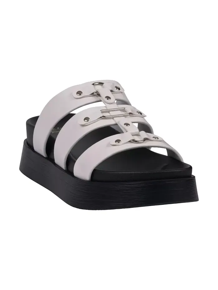 Женские сандалии Stevie на платформе с ремешками GC Shoes — изображение 1 из 5, белый