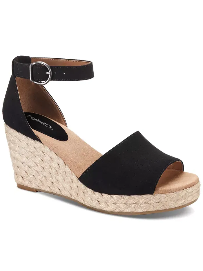 Женские босоножки Seleeney на платформе Style & Co — изображение 1 из 6, черный