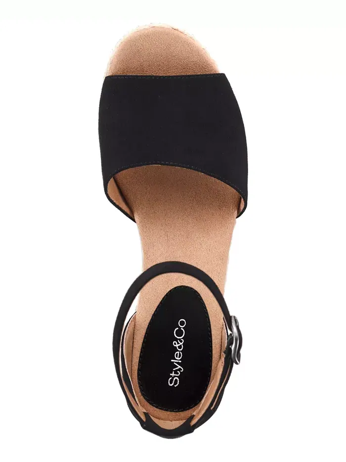 Женские босоножки Seleeney на платформе Style & Co — изображение 4 из 6, черный