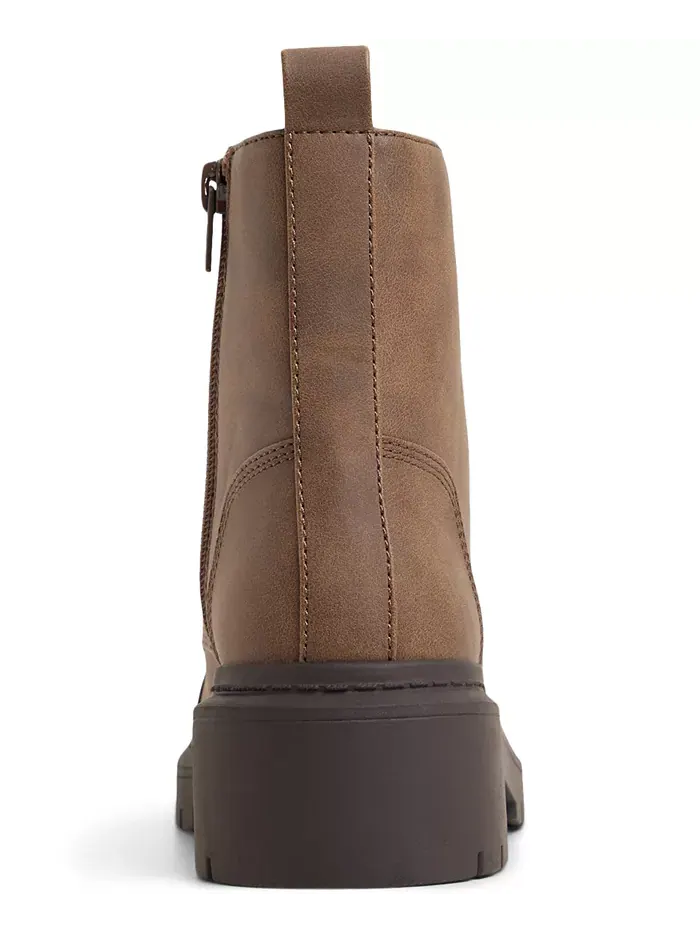 Женские ботинки Goer Combat с круглым носком Aldo — изображение 3 из 5, коричневый