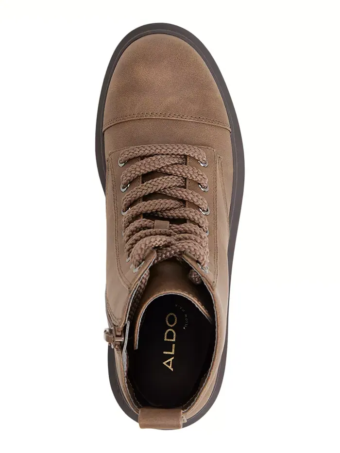 Женские ботинки Goer Combat с круглым носком Aldo — изображение 4 из 5, коричневый