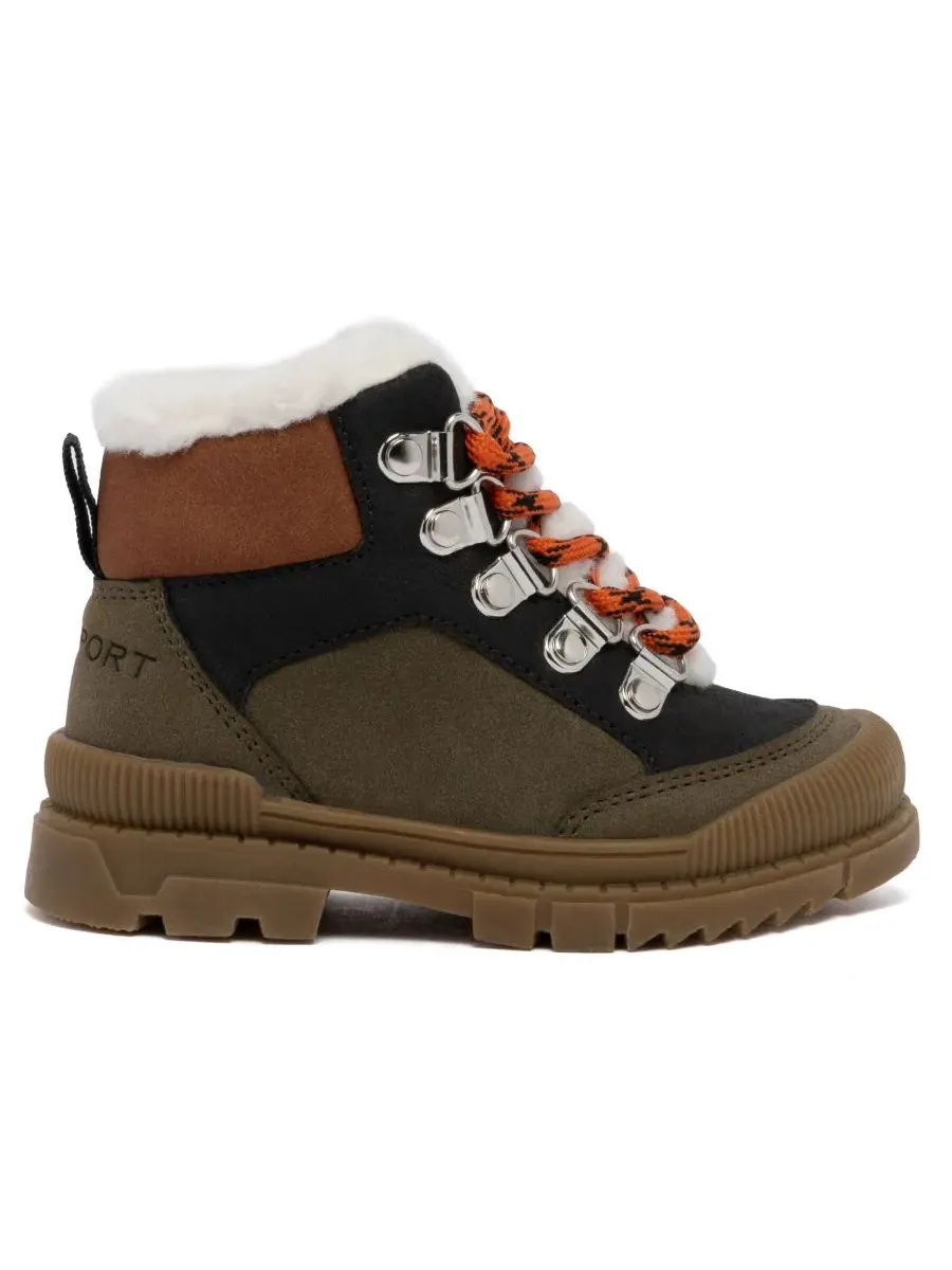Детские ботинки Saltoro на шнуровке Rockport — изображение 2 из 5, оливковый/мульти