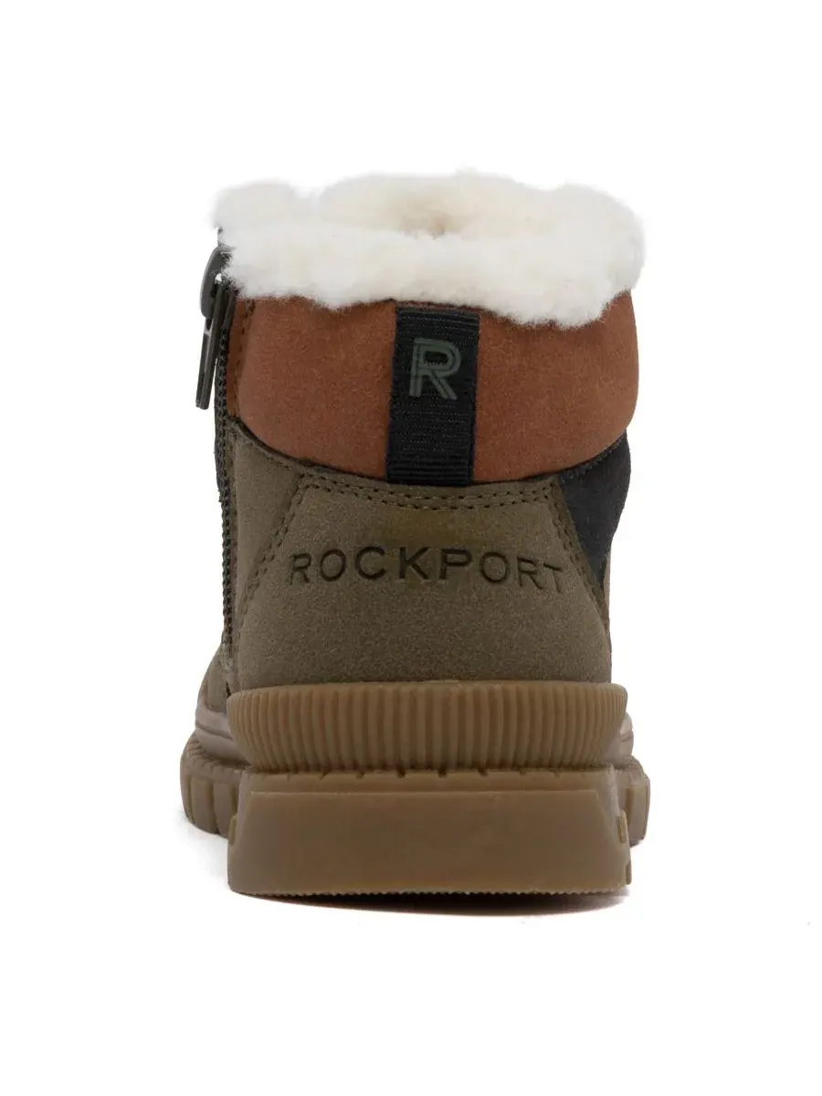 Детские ботинки Saltoro на шнуровке Rockport — изображение 3 из 5, оливковый/мульти
