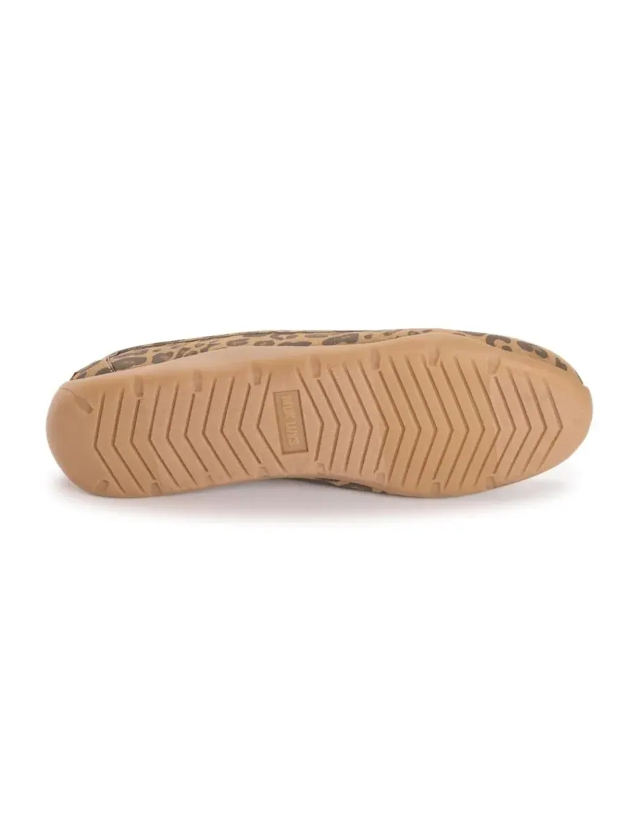 Женские балетки Solana Skimmer MUK LUKS, леопард — изображение 4 из 6, леопардовый