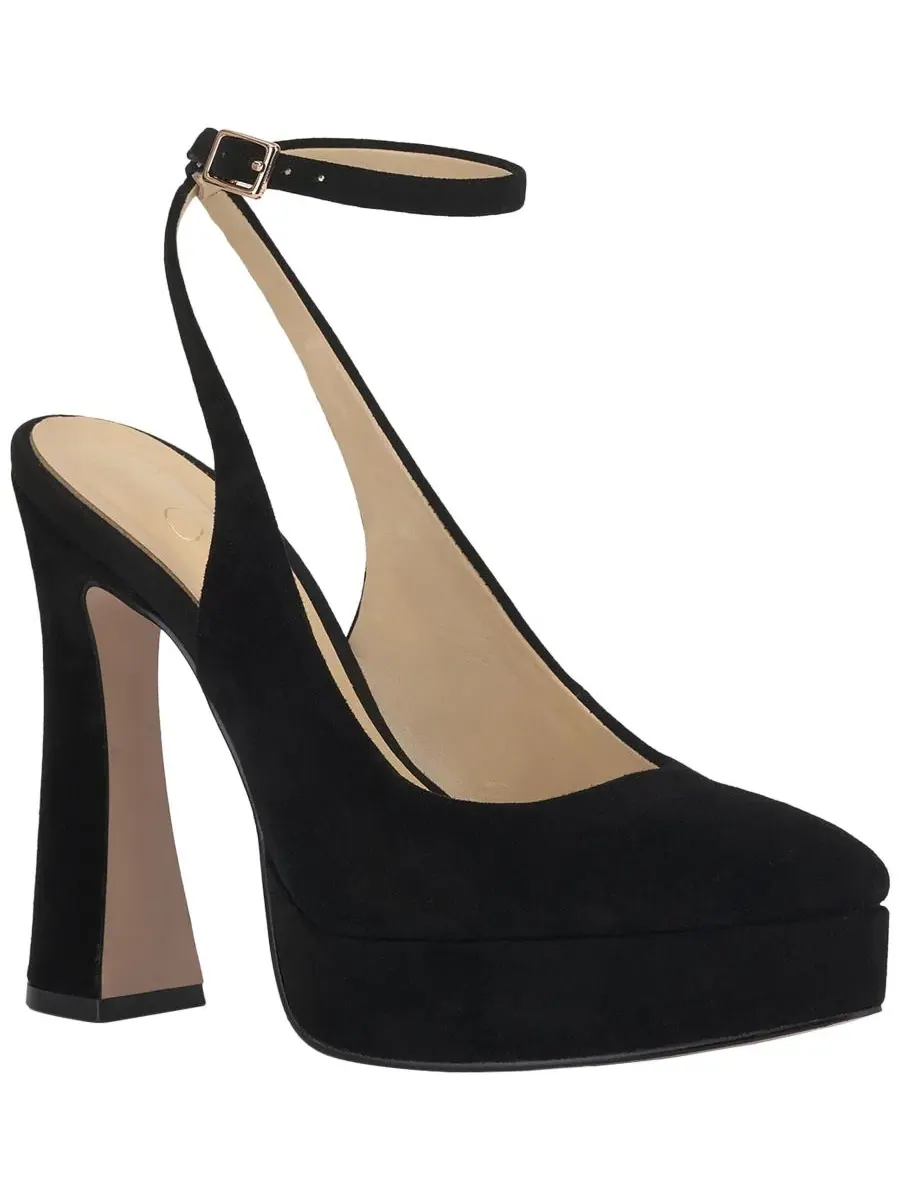 Туфли Nelica Platform Ankle-Wrap Pumps Jessica Simpson — изображение 1 из 5, черный