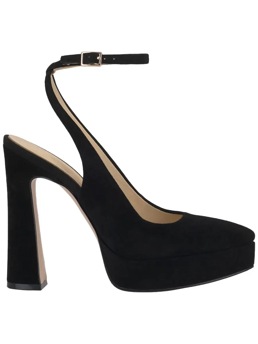 Туфли Nelica Platform Ankle-Wrap Pumps Jessica Simpson — изображение 2 из 5, черный