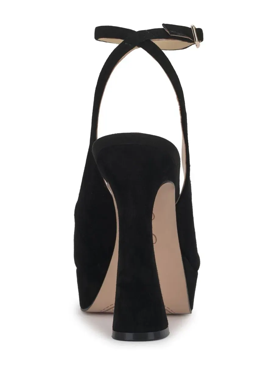 Туфли Nelica Platform Ankle-Wrap Pumps Jessica Simpson — изображение 3 из 5, черный