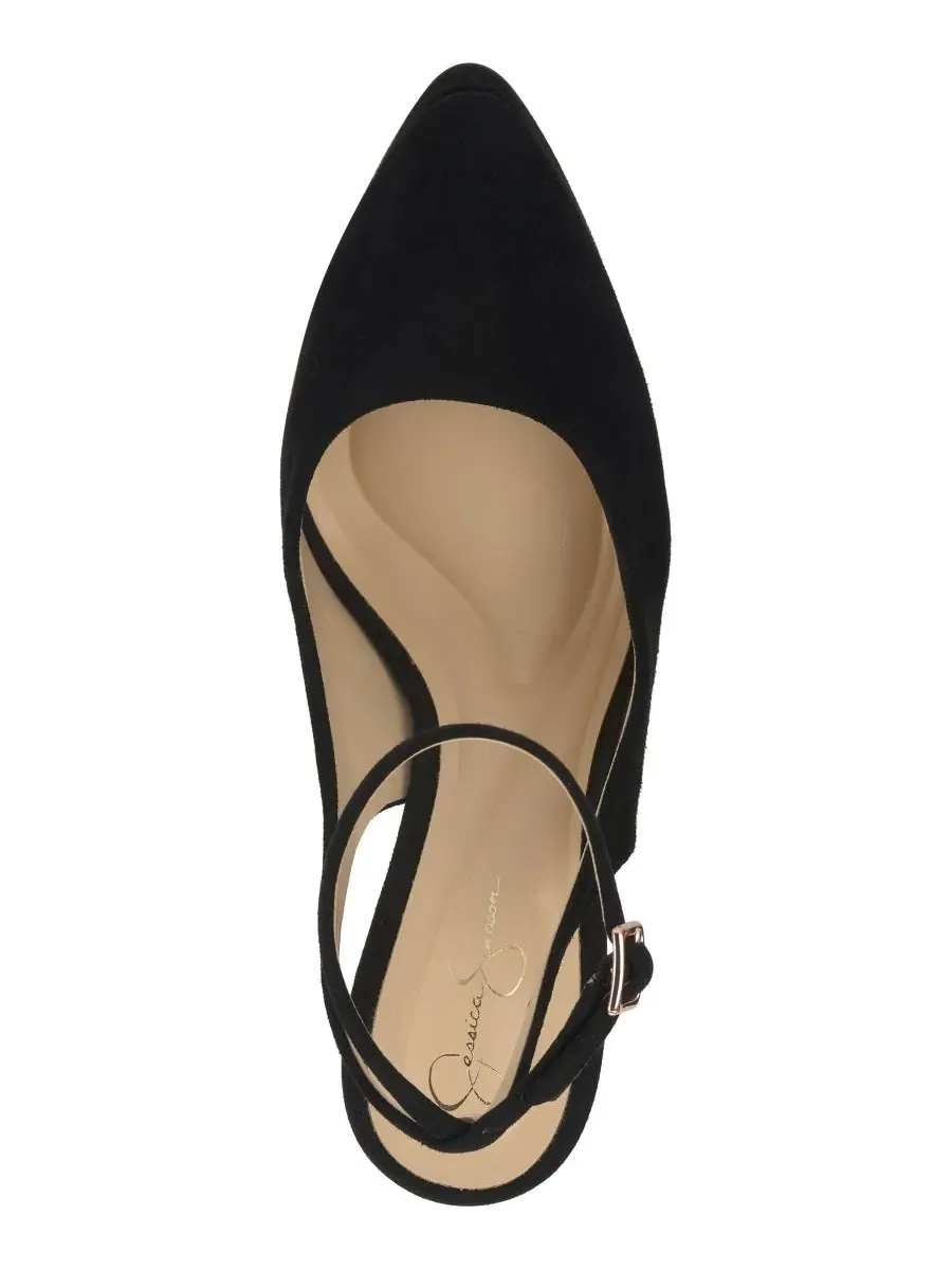 Туфли Nelica Platform Ankle-Wrap Pumps Jessica Simpson — изображение 4 из 5, черный