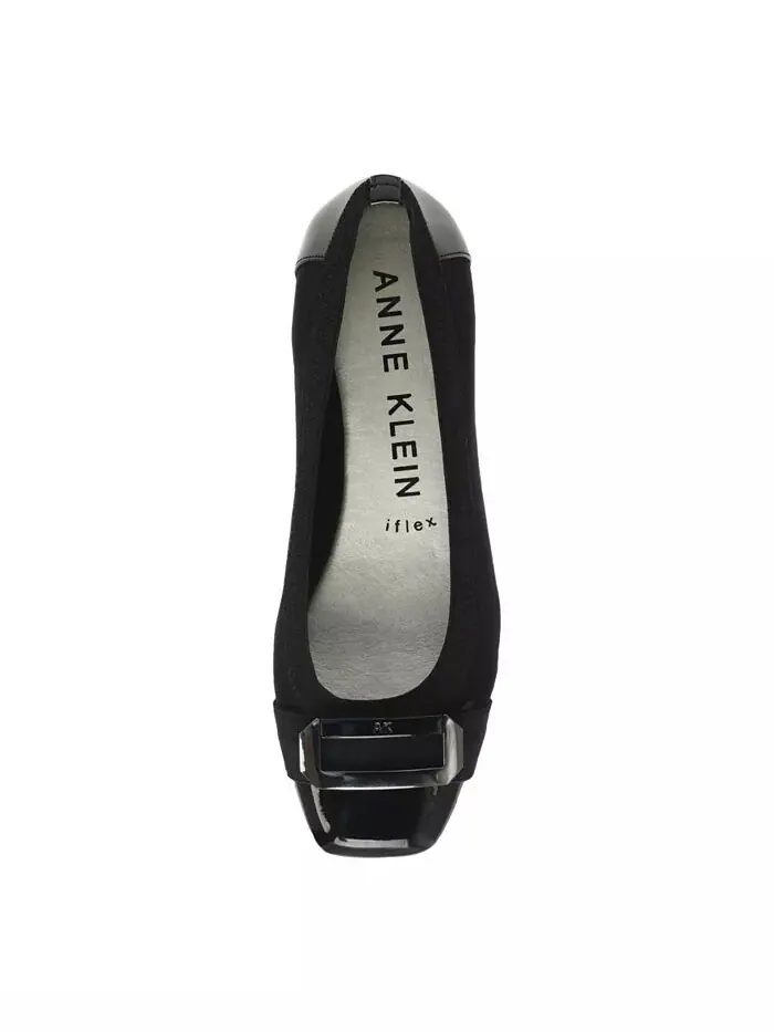 Женские балетки Uplift Sport с пряжкой Anne Klein — изображение 4 из 7, черный