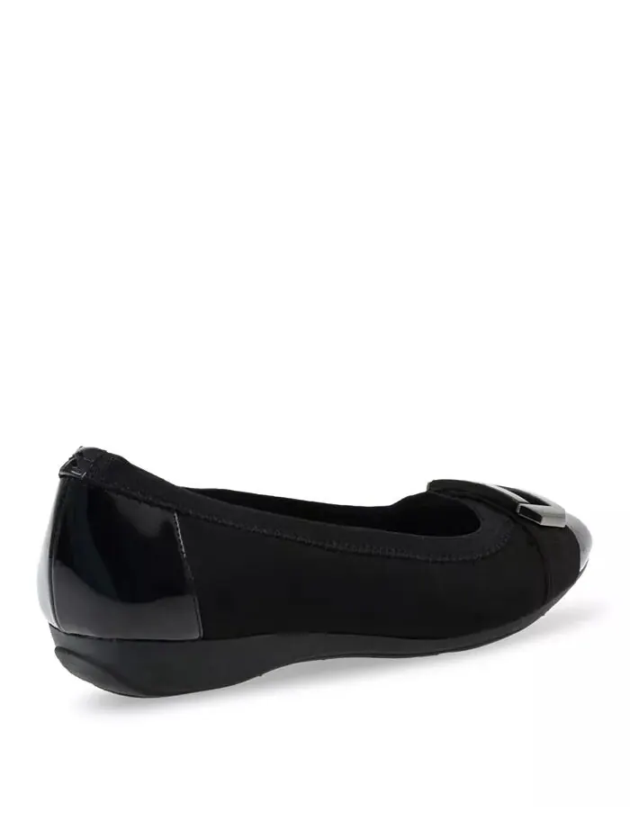 Женские балетки Uplift Sport с пряжкой Anne Klein — изображение 6 из 7, черный