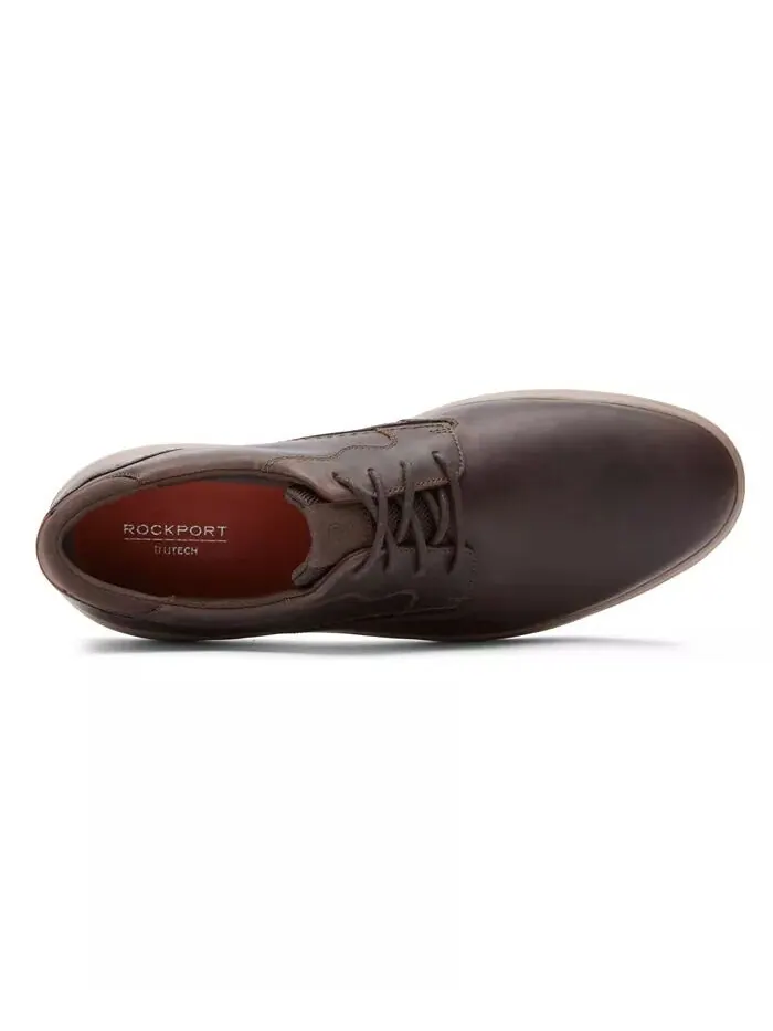 Мужские туфли Noah с простым носком Rockport — изображение 12 из 13, черный