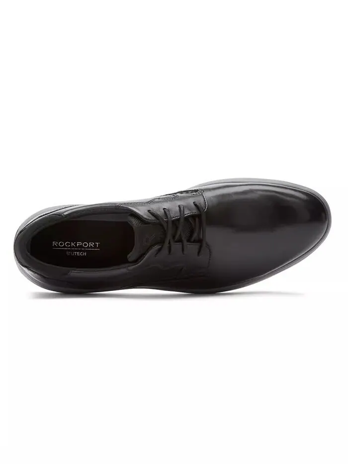 Мужские туфли Noah с простым носком Rockport — изображение 7 из 13, черный