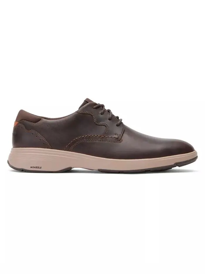 Мужские туфли Noah с простым носком Rockport — изображение 10 из 13, черный