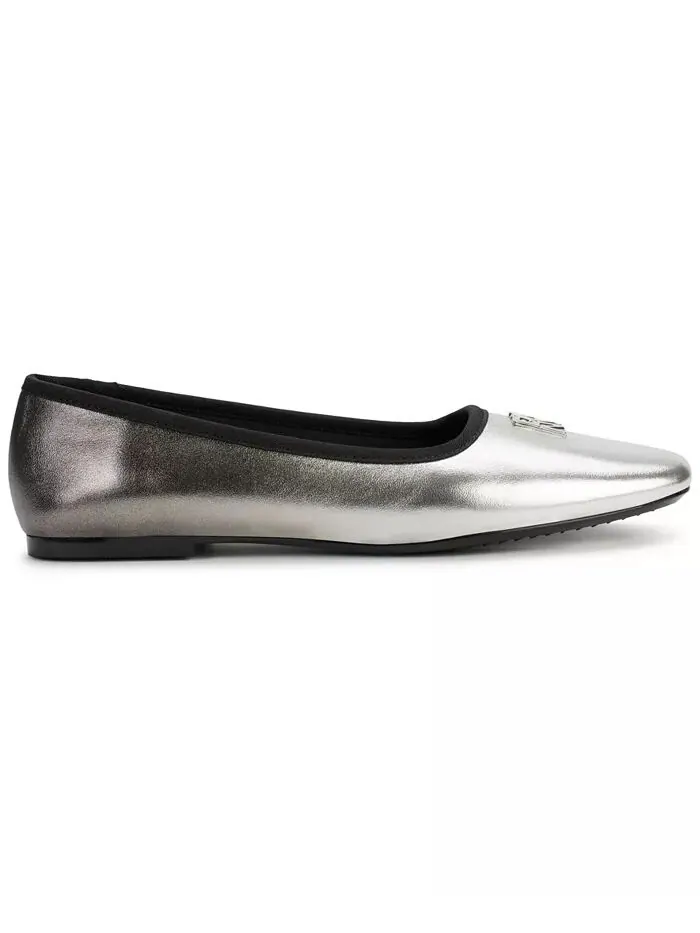 Женские балетки Daine DKNY — изображение 2 из 9, серебристый
