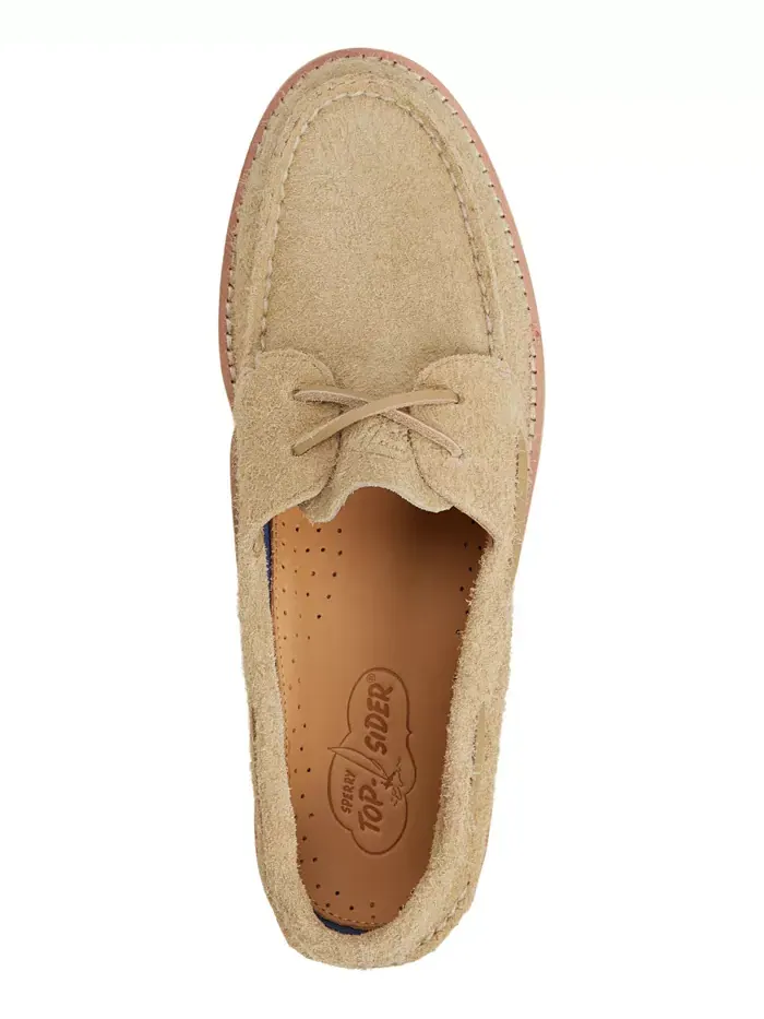 Оригинальные мужские туфли-лодочки с двумя люверсами Ripple Sperry — изображение 4 из 5, бежевый
