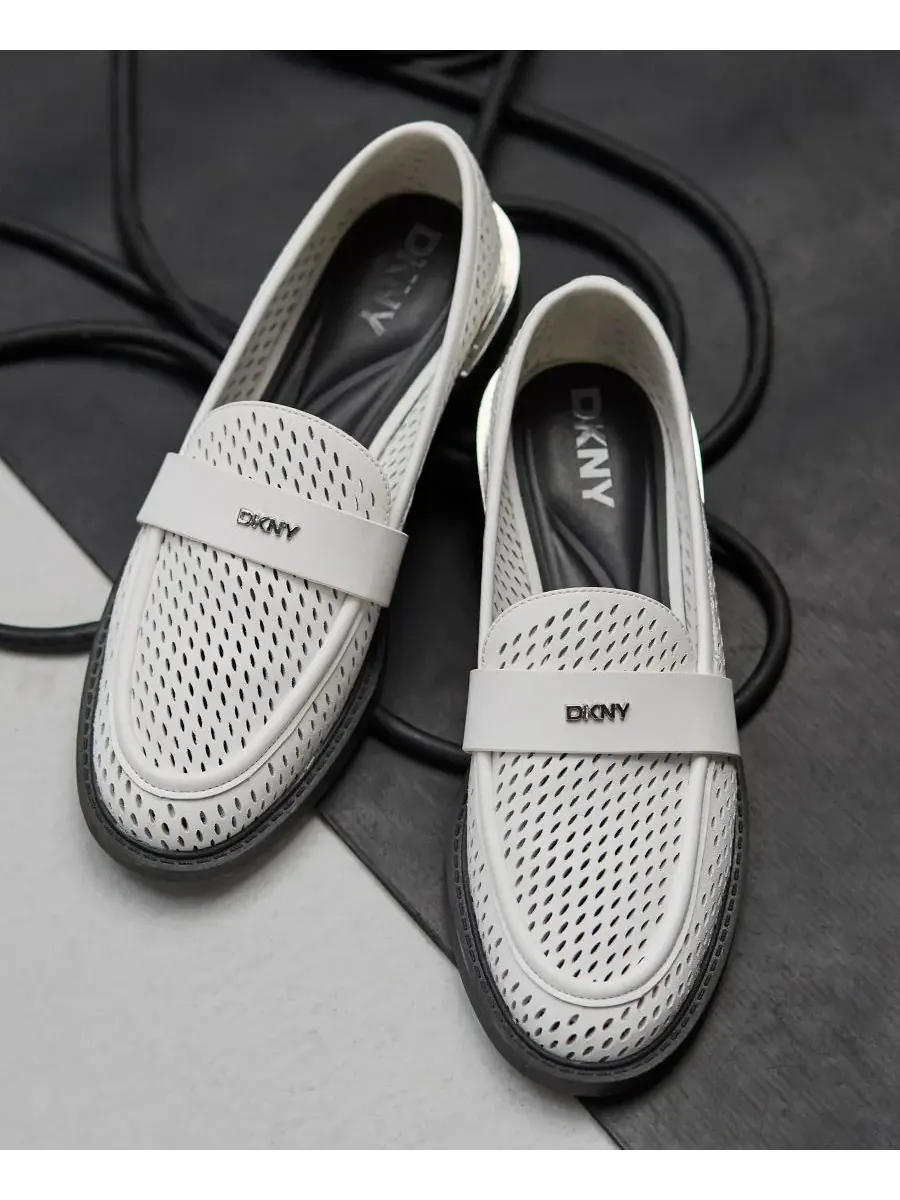 Женские лоферы Rezzi без шнурков DKNY — изображение 6 из 7, белый