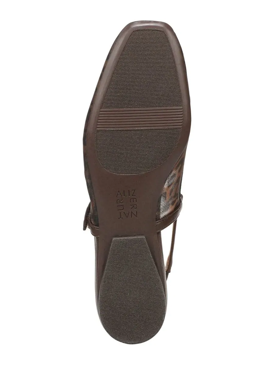 Женские балетки Connie 2 Slingback Mary Jane Naturalizer — изображение 5 из 5, коричневый