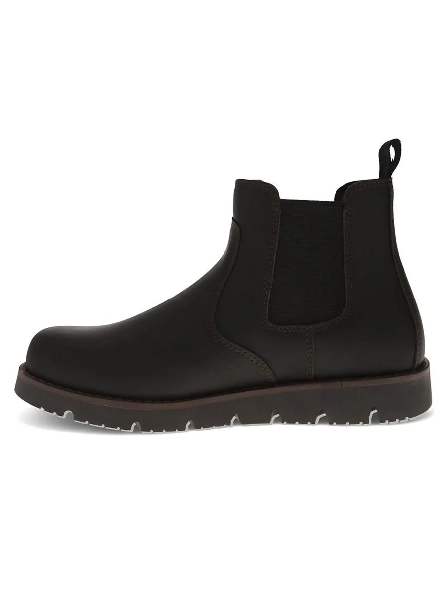 Мужские прочные повседневные ботинки-слипоны Dylan Rugged Casual Chelsea Dockers — изображение 6 из 6, черный