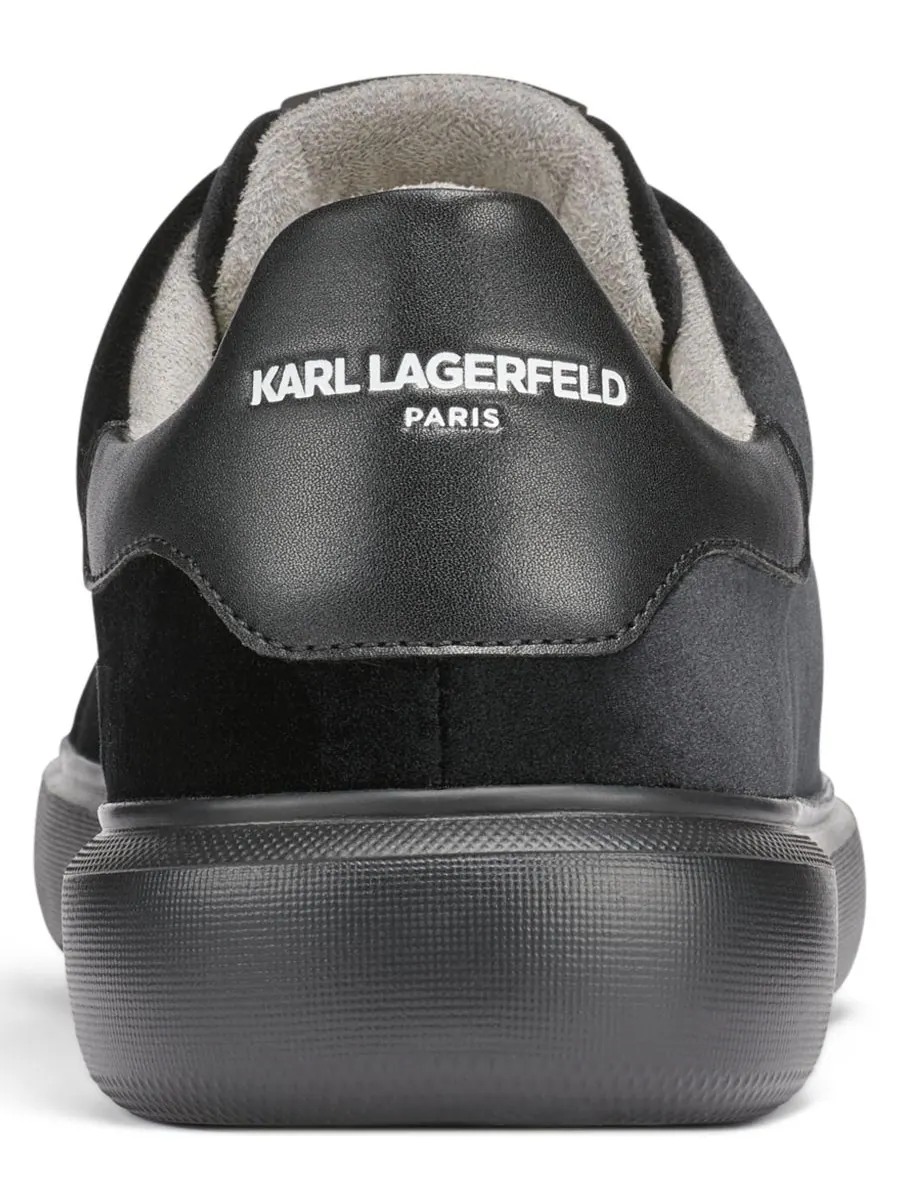 Мужские кроссовки с закругленным носком KARL LAGERFELD PARIS — изображение 3 из 5, черный