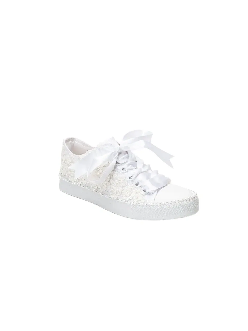 Женские свадебные кроссовки Marvelle с жемчужным кружевом Forever & Always Shoes