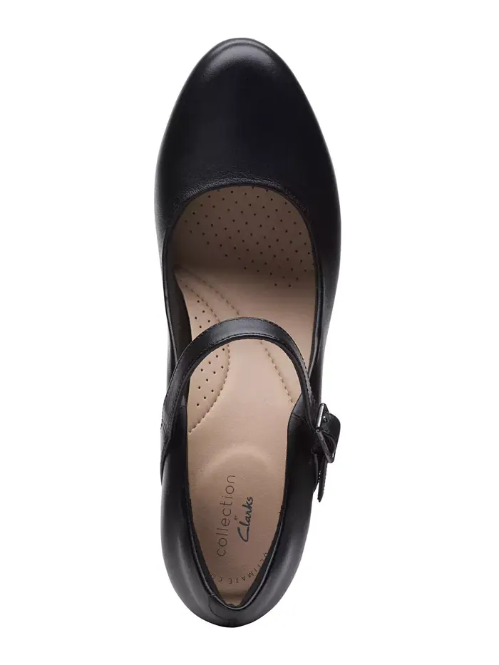 Туфли женские Clarks Ambyr Shine — изображение 4 из 6, черный