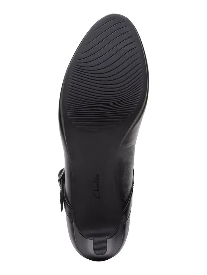 Туфли женские Clarks Ambyr Shine — изображение 5 из 6, черный