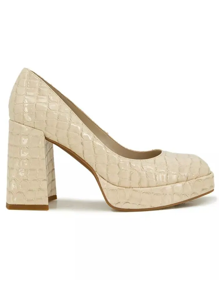 Туфли-лодочки женские Bri Platform Kenneth Cole New York — изображение 2 из 7, экру