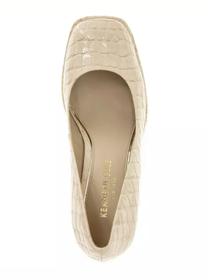 Туфли-лодочки женские Bri Platform Kenneth Cole New York — изображение 4 из 7, экру
