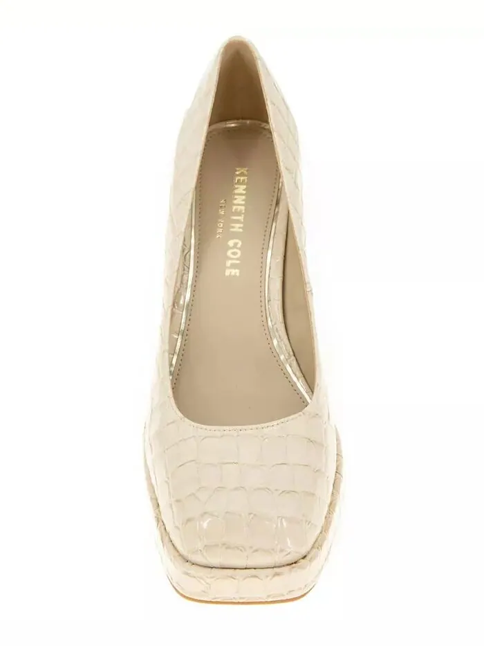 Туфли-лодочки женские Bri Platform Kenneth Cole New York — изображение 7 из 7, экру