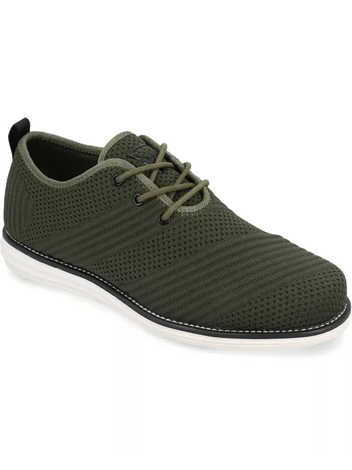 Мужские туфли Novak Tru Comfort Foam Knit со шнуровкой и круглым носком Vance Co.